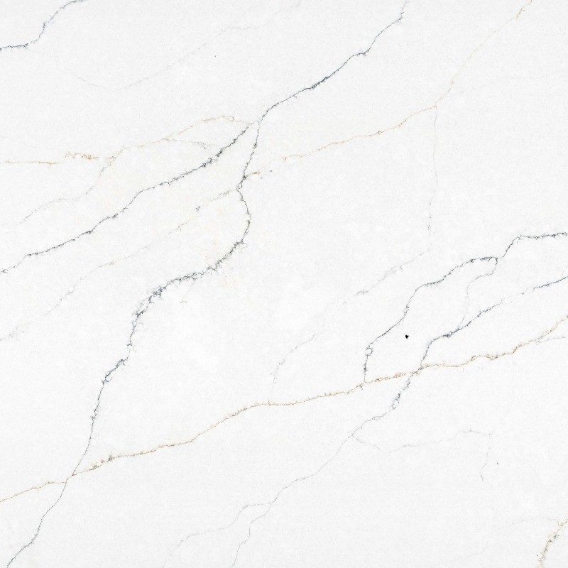 Ligne d'or L'or Vaine Quartz Absorption de l'eau 0,1% Fusion des styles Esthétique naturelle