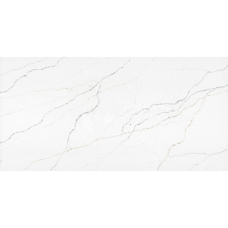 Ligne d'or L'or Vaine Quartz Absorption de l'eau 0,1% Fusion des styles Esthétique naturelle