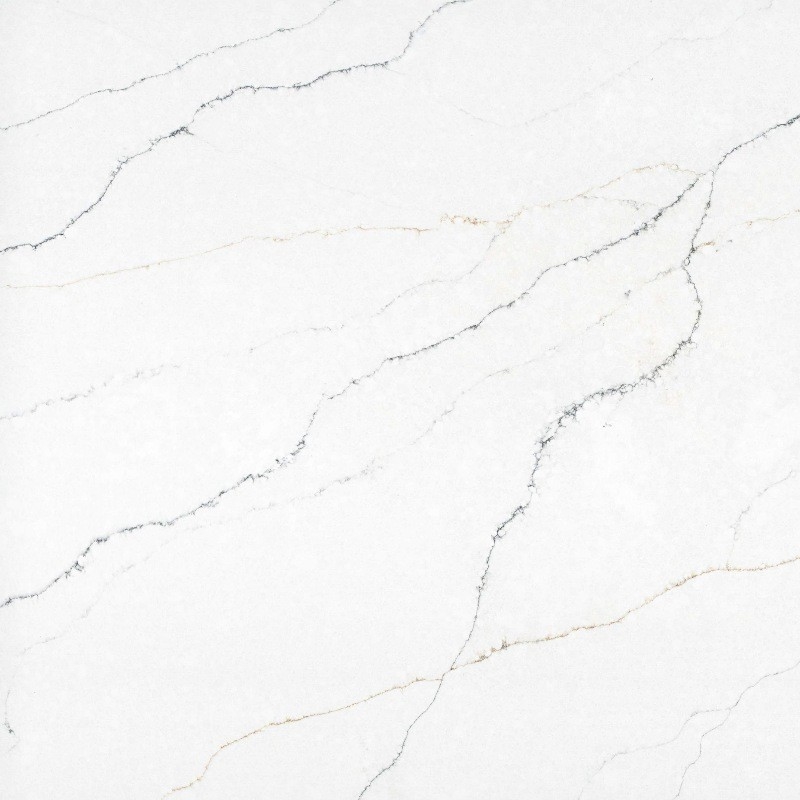 Ligne d'or L'or Vaine Quartz Absorption de l'eau 0,1% Fusion des styles Esthétique naturelle