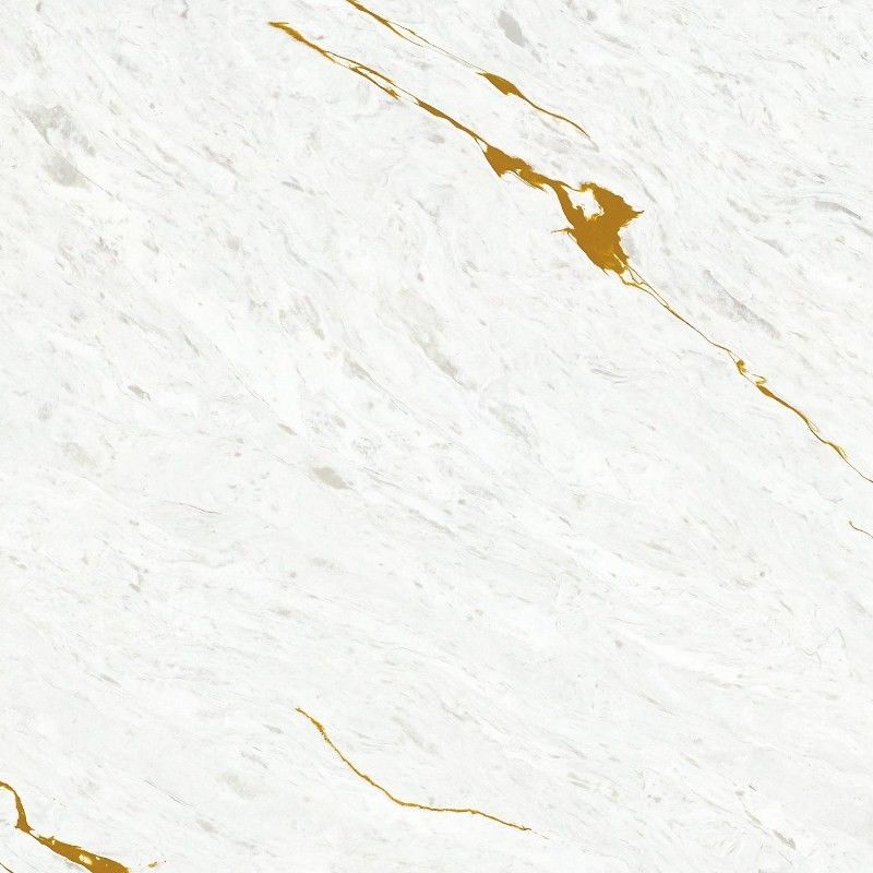 Couleurs mixtes de quartz doré arrière-plan de quartz en tôle de quartz plateau de travail élégance minimaliste