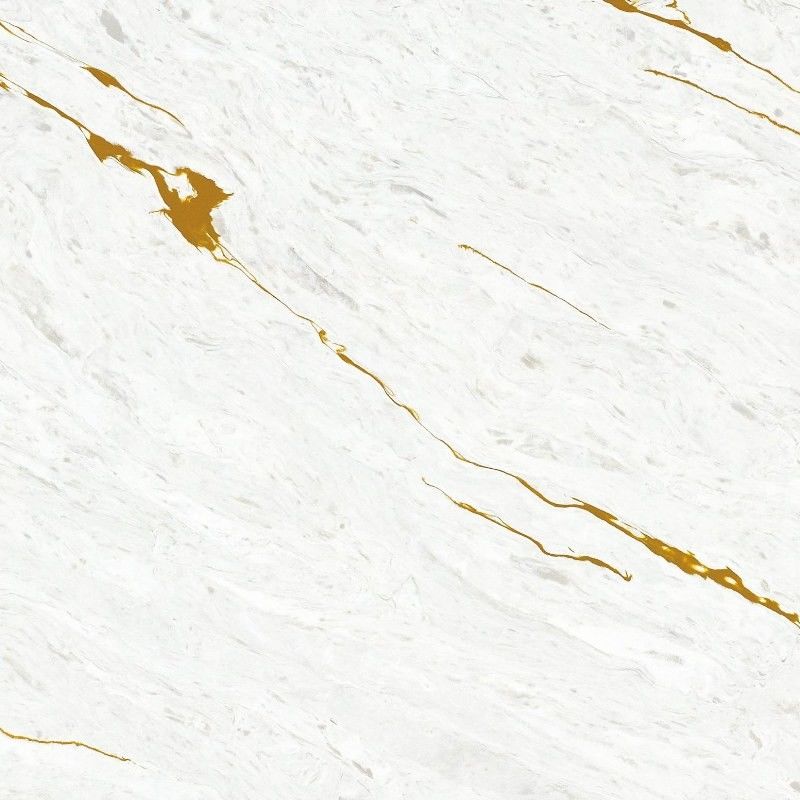 Couleurs mixtes de quartz doré arrière-plan de quartz en tôle de quartz plateau de travail élégance minimaliste