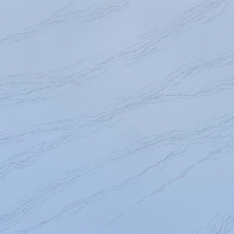 Des comptoirs en quartz à faible coût 2/3cm Blanc Comptoir haut basse absorbance Vanité salle de bain