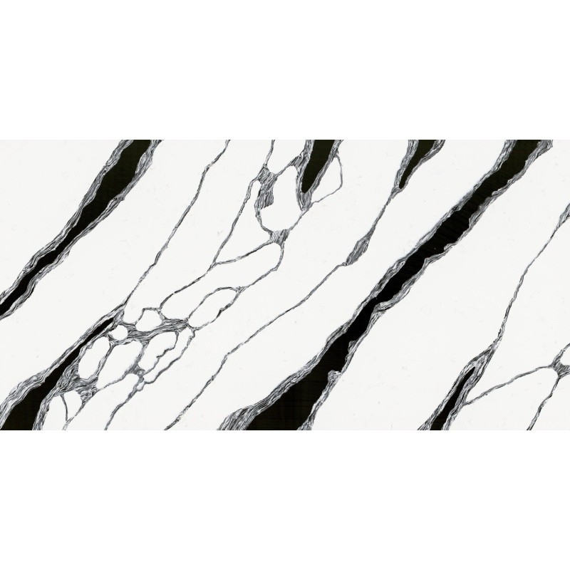 Panda blanc quartz noir et blanc résistance à la flexion 40-70 haut comptoirs de quartz nettoyage sans effort
