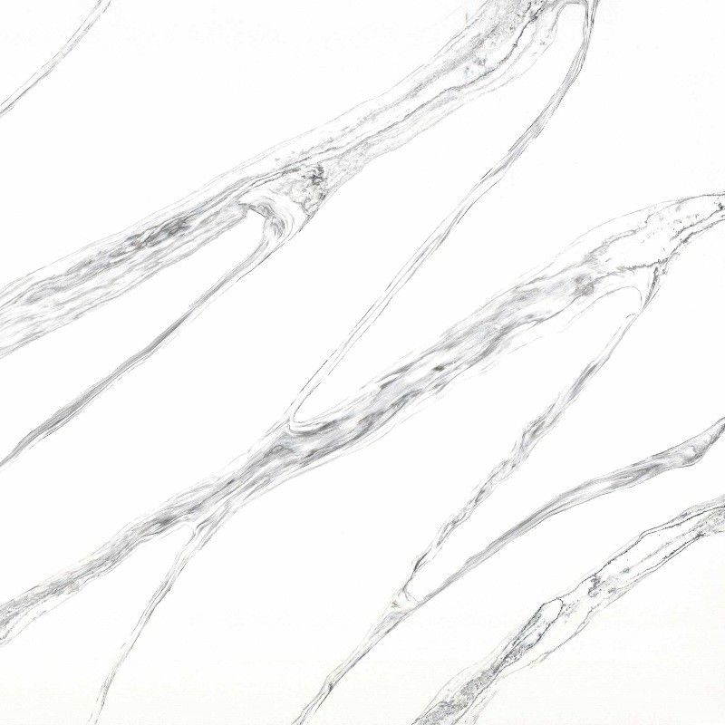 Quartz blanc pour les murs de la douche, élastique, minimaliste, classique