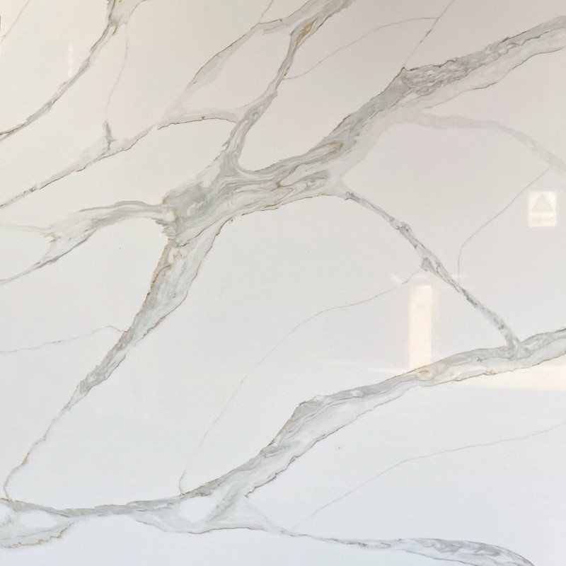 Modernes types minimalistes de comptoirs en quartz Résistance à la flexion 60