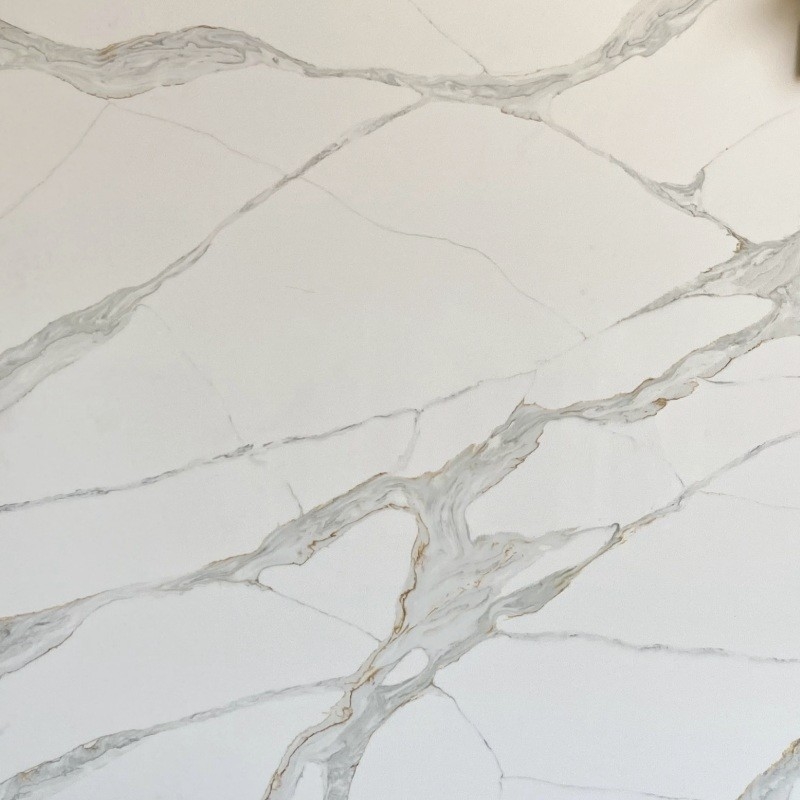 Modernes types minimalistes de comptoirs en quartz Résistance à la flexion 60