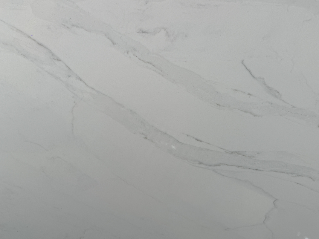 OLB7082 Série de surface de quartz blanc fabricant surface de quartz commercial prix subversif écologique