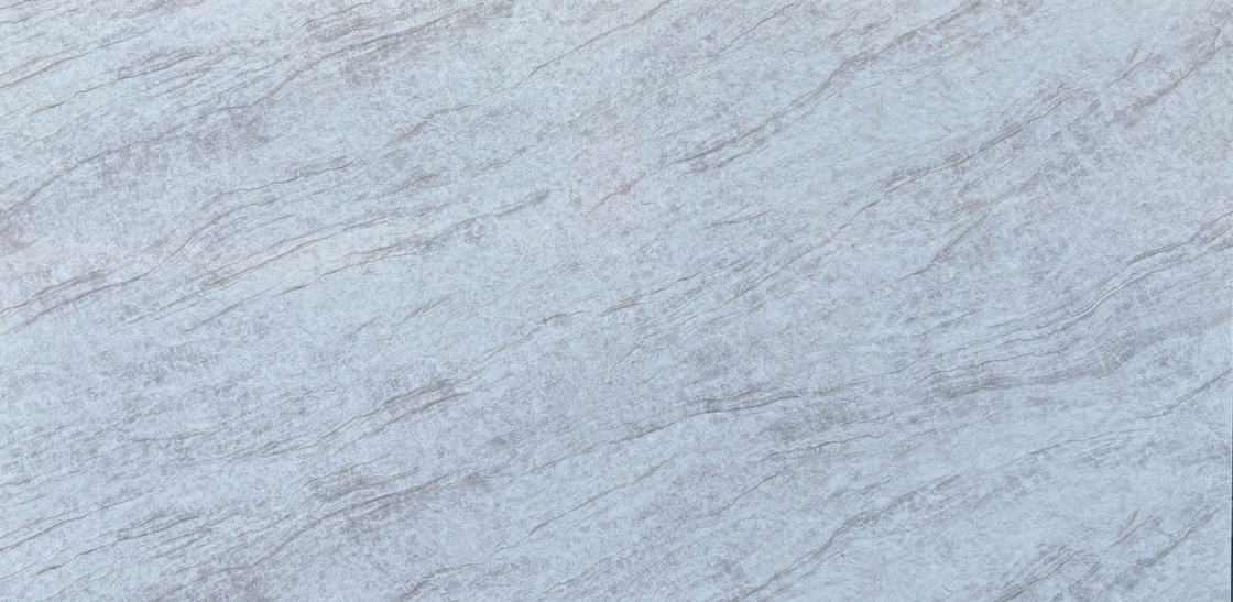 OLK1002G Nouvelle collection Taj Mahal Gris Vain à corps entier Imprimé en pierre de quartz HD technologie d'impression à jet d'encre Slab