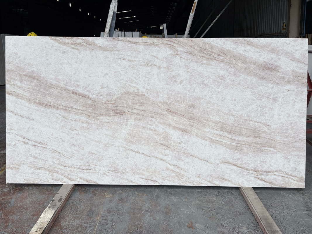 OLK1007G Couleur foncée Taj Mahal Nouvelle collection Vaine à corps complet Imprimé en pierre de quartz Hd technologie d'impression à jet d'encre Slab